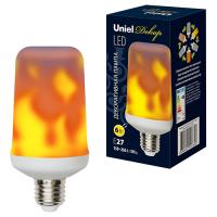 купить Лампа свд LED-L60-6W/Flame/E27/PLD01WH Uniel в Йошкар-Оле Лампа свд LED-L60-6W/Flame/E27/PLD01WH Uniel