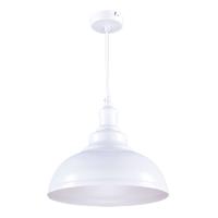 купить Светильник подвесной (люстра) 1*60Вт E27 белый полусфера Амальгама в Йошкар-Оле Светильник подвесной (люстра) 1*60Вт E27 белый полусфера Амальгама