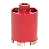 купить Коронка по бетону алмазная для дрелей с микроударом DCH-82MHS Micro Hit Laser M16 EKF Professional в Йошкар-Оле Коронка по бетону алмазная для дрелей с микроударом DCH-82MHS Micro Hit Laser M16 EKF Professional