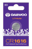 купить Батарейка дисковая CR1616 BL1 Daewoo  в Йошкар-Оле Батарейка дисковая CR1616 BL1 Daewoo