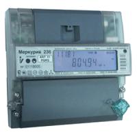 купить Счетчик 3ф 4т Меркурий 236 АRT-02 PQRS 5-100А 380В DIN-рейка активная/реактивная  в Йошкар-Оле Счетчик 3ф 4т Меркурий 236 АRT-02 PQRS 5-100А 380В DIN-рейка активная/реактивная