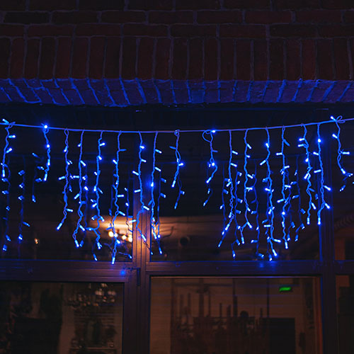купить Гирлянда бахрома 3*0,7м синий 200свд IP67 белый провод эффект мерцания каучук в Йошкар-Оле Гирлянда бахрома 3*0,7м синий 200свд IP67 белый провод эффект мерцания каучук