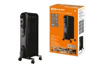 купить Радиатор масляный 7секций 1500Вт черный TDM  в Йошкар-Оле Радиатор масляный 7секций 1500Вт черный TDM