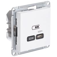 AtlasDesign лотос розетка USB С скрытая 1-ая 65Вт