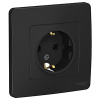 купить Бланка антрацит розетка скрытая 1-мест заземление IP20  в Йошкар-Оле Бланка антрацит розетка скрытая 1-мест заземление IP20