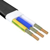 ВВГ-Пнг(А)-FRLS 3*1,5 ок(N,PE)-0,66кВ медь ПЛОСКИЙ кабель /(100м) Ярославский кабель