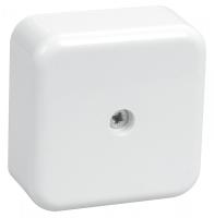 купить Коробка 50*50*20 квадрат белый IP40  без клеммников ИЭК, аналог9208721 в Йошкар-Оле Коробка 50*50*20 квадрат белый IP40  без клеммников ИЭК, аналог9208721