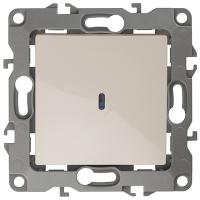купить ЭРА12 выключатель скрытая слоновая кость 1кл 10А с подсветкой IP20  в Йошкар-Оле ЭРА12 выключатель скрытая слоновая кость 1кл 10А с подсветкой IP20
