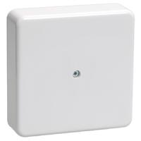 купить Коробка клеммная 100*100*29 квадрат белый IP20 в Йошкар-Оле Коробка клеммная 100*100*29 квадрат белый IP20