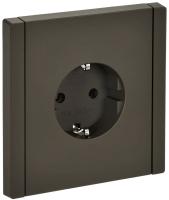 купить Фортепиано серый розетка скрытая 1-мест заземление шторки IP20  в Йошкар-Оле Фортепиано серый розетка скрытая 1-мест заземление шторки IP20