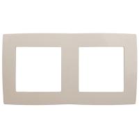 купить ЭРА12 слоновая кость рамка 2-ая универсально  в Йошкар-Оле ЭРА12 слоновая кость рамка 2-ая универсально