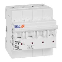 Автомат 4Р 25А C 4,5кА ВМ63 КЭАЗ OptiDin 
