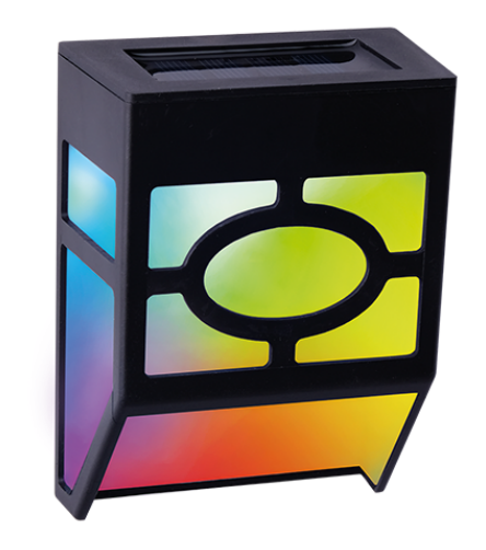 Светильник свд на солнечной батарее садовый 1свд 0,2Вт RGB IP44