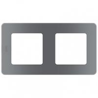 купить Инспириа дымчатый рамка 2-ая универсально  в Йошкар-Оле Инспириа дымчатый рамка 2-ая универсально