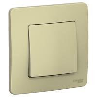 купить Бланка выключатель скрытая бежевый 1кл 10А IP20  в Йошкар-Оле Бланка выключатель скрытая бежевый 1кл 10А IP20