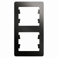 купить Глосса антрацит рамка 2-ая вертикально  в Йошкар-Оле Глосса антрацит рамка 2-ая вертикально