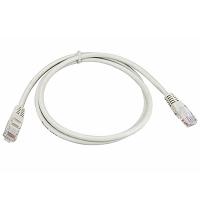 купить Патч-корд RJ45 8(8)-RJ45 8(8) Cat5e 1м серый  в Йошкар-Оле Патч-корд RJ45 8(8)-RJ45 8(8) Cat5e 1м серый