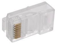 купить ITK Разъём RJ-45 UTP для кабеля кат.5Е в Йошкар-Оле ITK Разъём RJ-45 UTP для кабеля кат.5Е