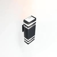 Светильник садово-парковый настенный 35Вт GU10 металл черный IP65 Светильник садово-парковый настенный 35Вт GU10 металл черный IP65