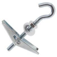 Анкер складной пружинный с крюком 25*100мм М6 сталь 1шт