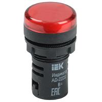 купить Лампа сигнальная AD22DS свд красный 230В IP40 IEK  в Йошкар-Оле Лампа сигнальная AD22DS свд красный 230В IP40 IEK