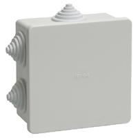 купить Коробка 85*85*40 квадрат серый IP44 КМ41235  в Йошкар-Оле Коробка 85*85*40 квадрат серый IP44 КМ41235