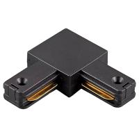 купить Соединитель " L" для однофазного трека черный Jazzway пластик в Йошкар-Оле Соединитель " L" для однофазного трека черный Jazzway пластик