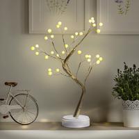 купить Дерево свд "Жемчужное" теплый белый 36Led h45 см, на батарейках (3*AA) IP20 в Йошкар-Оле Дерево свд "Жемчужное" теплый белый 36Led h45 см, на батарейках (3*AA) IP20