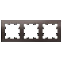 Атлас мокко рамка 3-ая универсально 