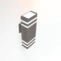 Светильник садово-парковый настенный 35Вт GU10 металл графит IP65 Светильник садово-парковый настенный 35Вт GU10 металл графит IP65