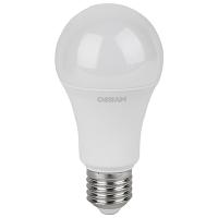 Лампа светодиодная 220В Е27 15Вт 3000К 1200лм стандарт A60 матовая Osram LED Value black,анал.7071101,704746