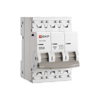 купить Автомат 3Р 50А D 4,5кА ВА47-63N EKF PROxima  в Йошкар-Оле Автомат 3Р 50А D 4,5кА ВА47-63N EKF PROxima