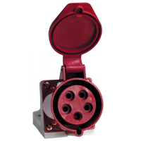 купить Розетка силовая стационарная 125А 3Р+РЕ+N IP44 145 EKF  в Йошкар-Оле Розетка силовая стационарная 125А 3Р+РЕ+N IP44 145 EKF
