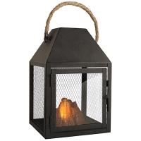 Светильник Светодиодный камин 226х143х143, батарейки 3хААА (не в комплекте) ФАZA