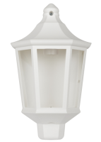 купить Светильник садово-парковый настенный 60Вт E27 пластик белый IP44 в Йошкар-Оле Светильник садово-парковый настенный 60Вт E27 пластик белый IP44