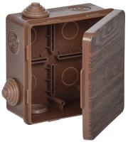 купить Коробка 100*100*50 квадрат дуб IP54  IEK в Йошкар-Оле Коробка 100*100*50 квадрат дуб IP54  IEK