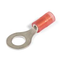 Наконечник кольцо 0,25-1,5мм2 4мм изолированный красный нейлон ВНКИ КВТ 100шт