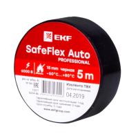 Изолента ПВХ 15мм*5м черный EKF SafeFlex Auto