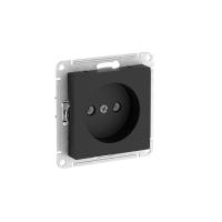AtlasDesign карбон розетка скрытая 1-мест IP20 