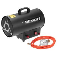 Тепловая пушка газовая 10000Вт 220В 350м3/ч круглый черный Rexant