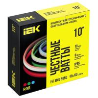 Неон 220В 8Вт/м 60свд/м RGB 5050 IP65 IEK комплект 10 м
