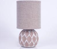 купить Светильник настольный 1*40Вт E14 бежевый Estares патина в Йошкар-Оле Светильник настольный 1*40Вт E14 бежевый Estares патина