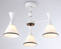 купить Светильник потолочный (люстра) 3*60Вт E27 белый в Йошкар-Оле Светильник потолочный (люстра) 3*60Вт E27 белый