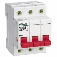 Выключатель нагрузки 3Р 100А ВН-102 Schneider Electric
