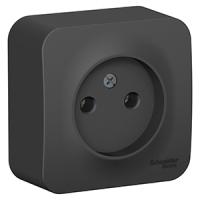 купить Бланка антрацит розетка открытая 1-мест IP20  в Йошкар-Оле Бланка антрацит розетка открытая 1-мест IP20