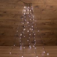 купить Гирлянда нить 1,5м белый 105свд с контроллером IP20 зеленый провод 8 режимов в Йошкар-Оле Гирлянда нить 1,5м белый 105свд с контроллером IP20 зеленый провод 8 режимов