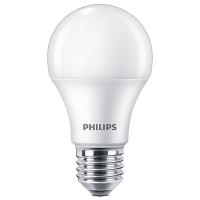 Лампа светодиодная 220В Е27 13Вт 4000К 1250лм стандарт A60 матовая Philips Ecohome