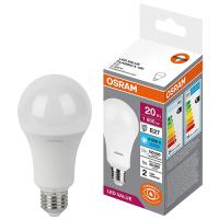 Лампа свд Е27 20Вт 6500К 1600лм стандарт А70 матовая  Osram LED Value