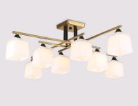 Светильник потолочный (люстра) 8*60Вт E27 медь Светильник потолочный (люстра) 8*60Вт E27 медь