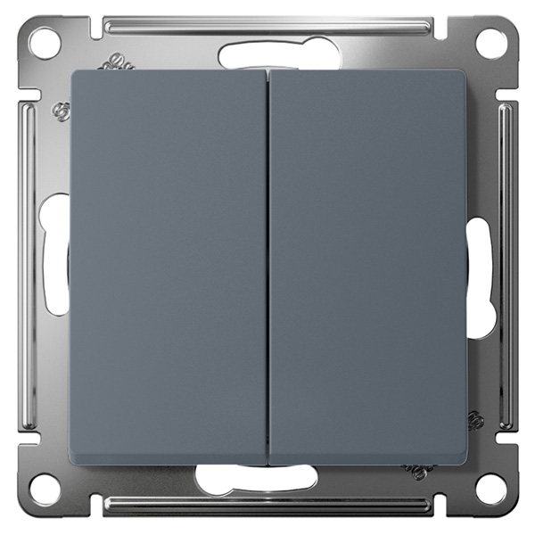 AtlasDesign переключатель скрытая грифель 2кл 10А IP20 